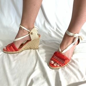 DONALD J. PLINER STRAPPY WEDGE SANDAL